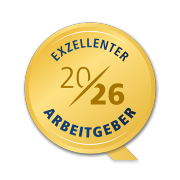 Logo: Exzellenter Arbeitgeber 2026 - 